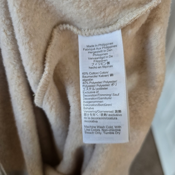 J. Crew | Small | Beige Button Neck Collar Pullover Sweater - Picture 8 of 11